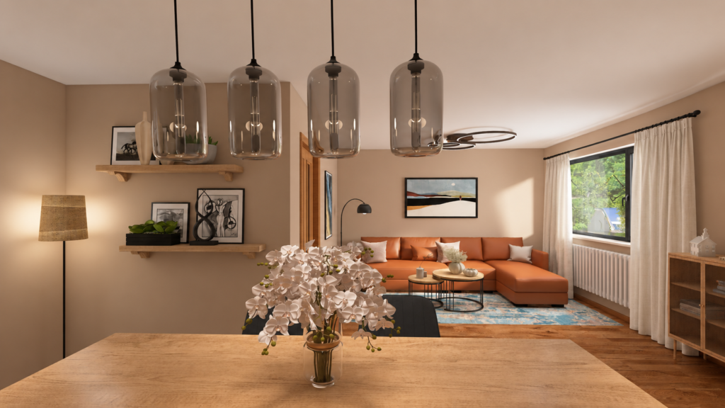 Interior Design in Ansbach - Wohn- und Esszimmer in Ansbach 2